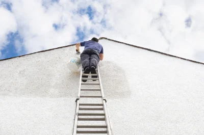 Peinture extérieure à Ychoux — façades et ravalement